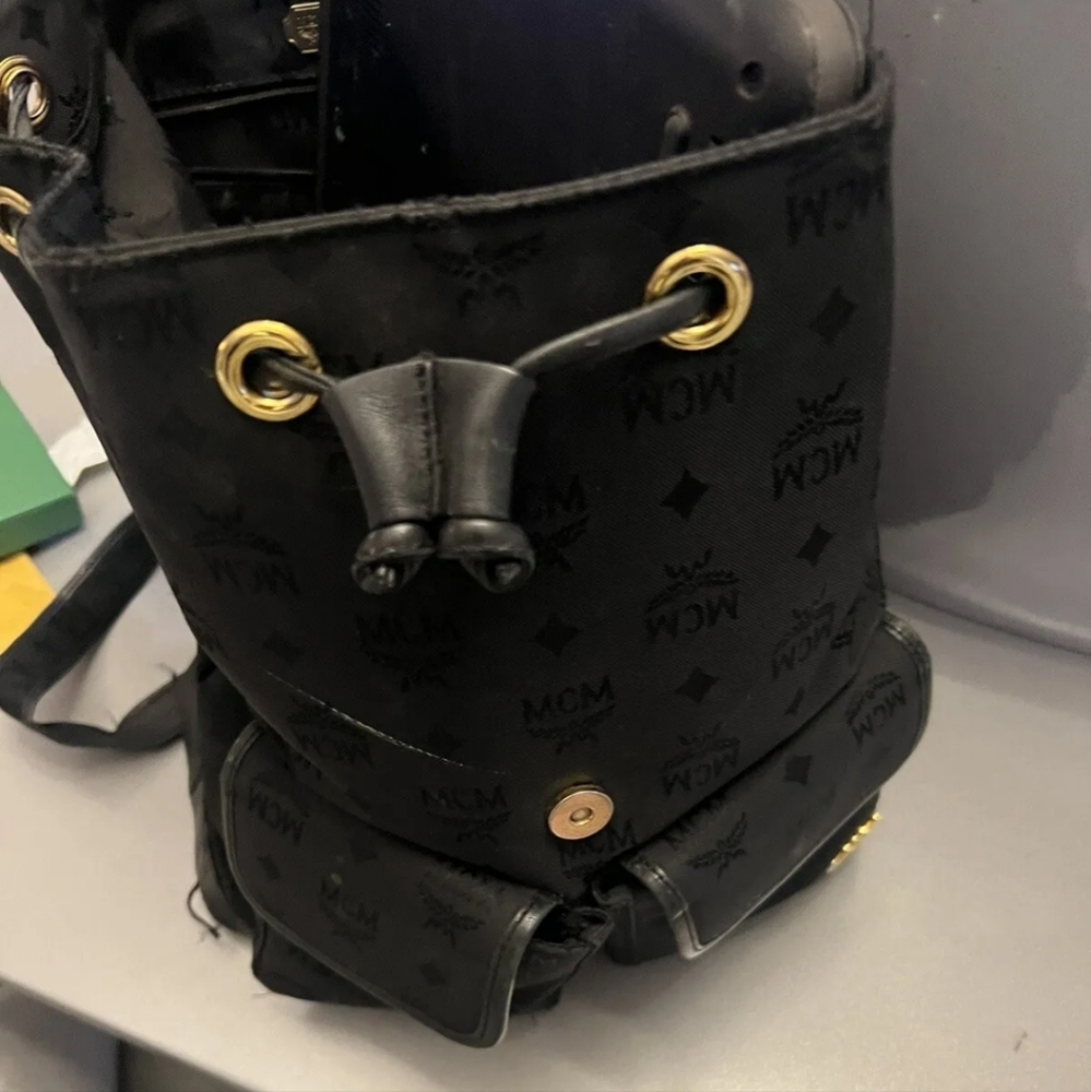 Authentic Mcm Medium Backpack - image 1